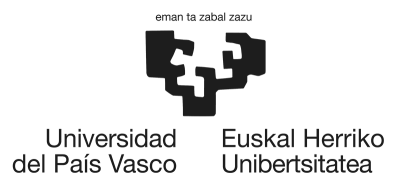 Logotipo de la UPV/EHU - Universidad del País Vasco / Euskal Herriko Unibertsitatea